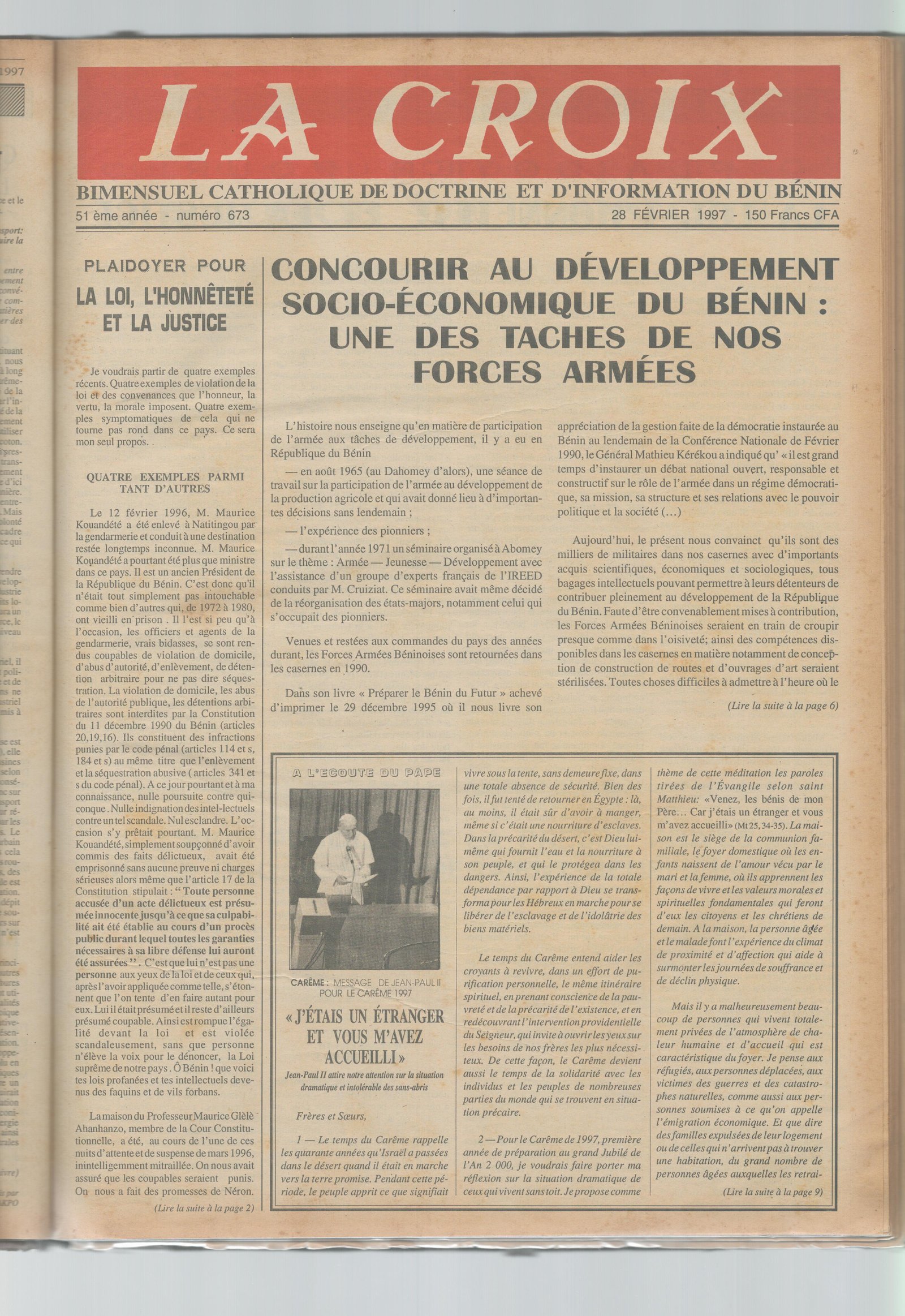 Image de Journal N°673