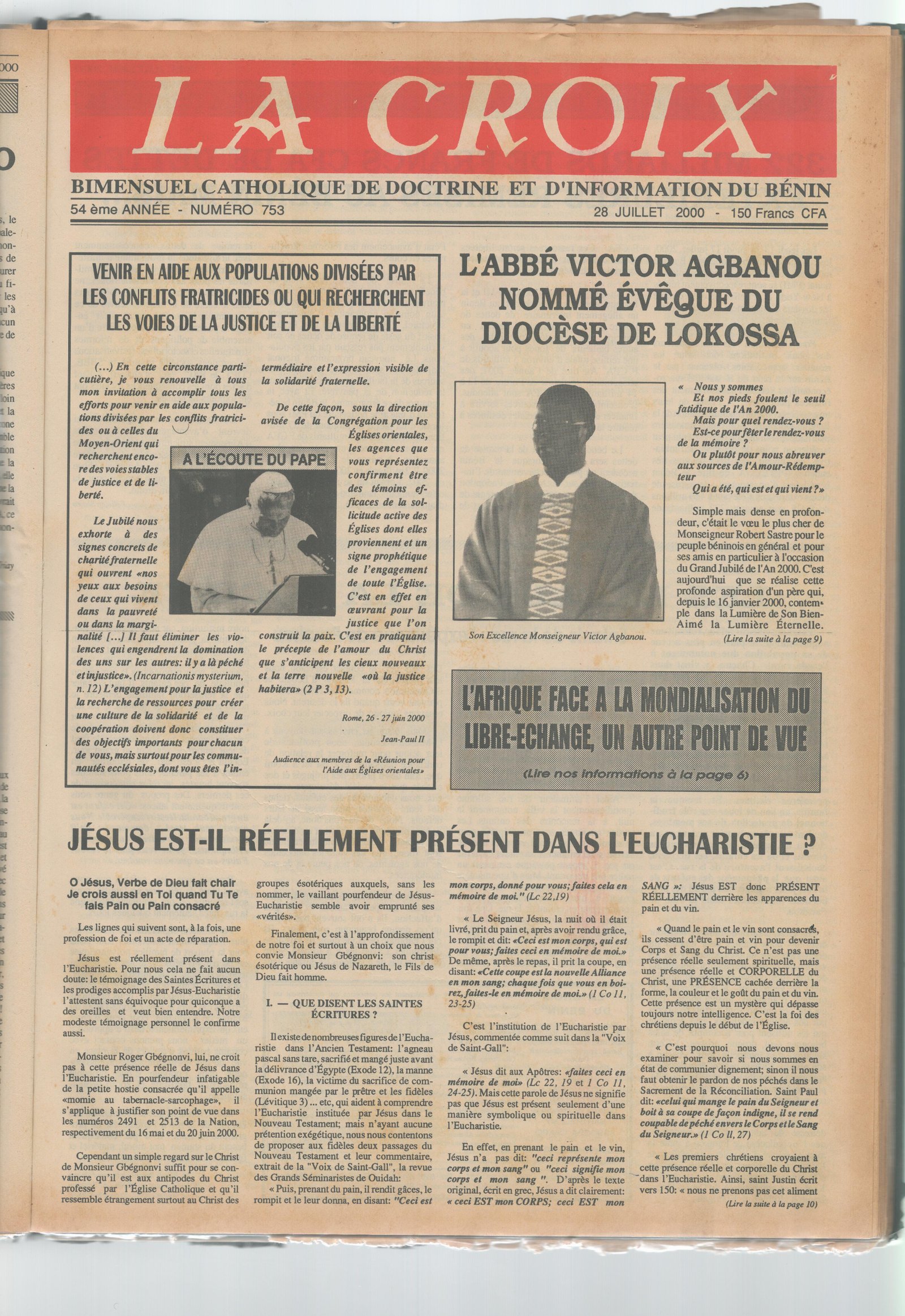 Image de Journal N°753