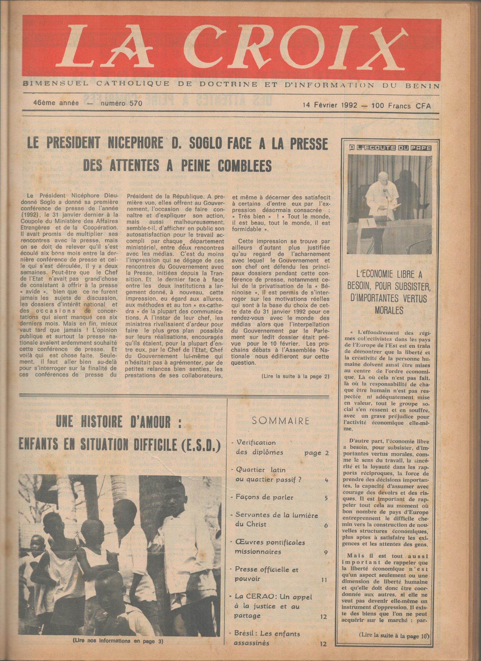 Image de Journal N°570