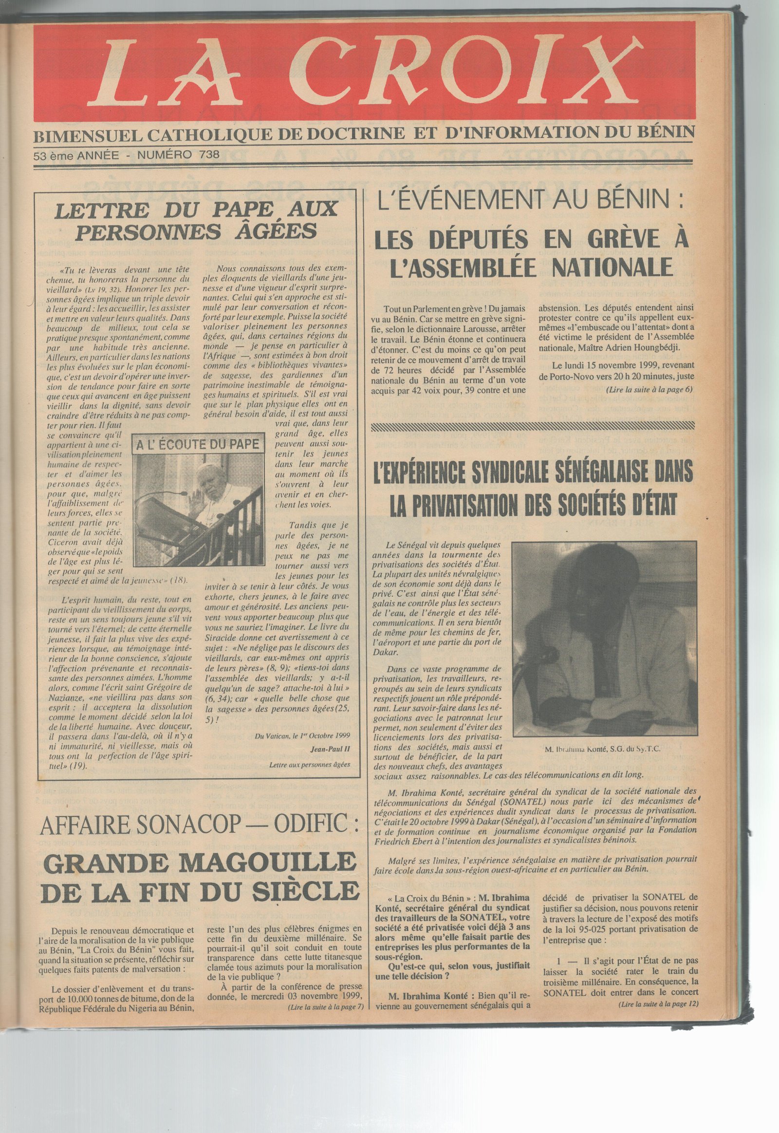 Image de Journal N°738