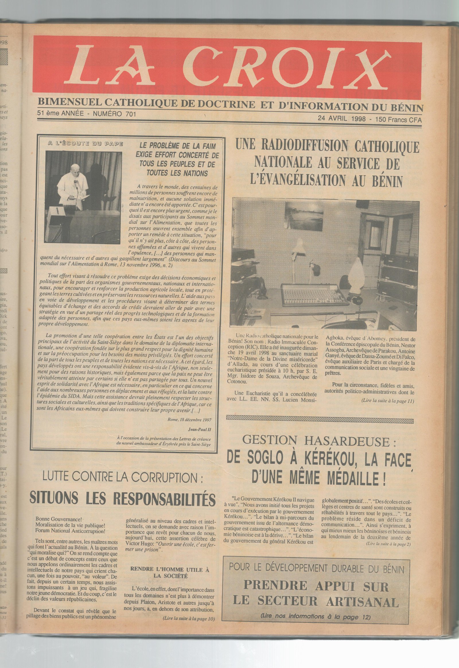 Image de Journal N°701