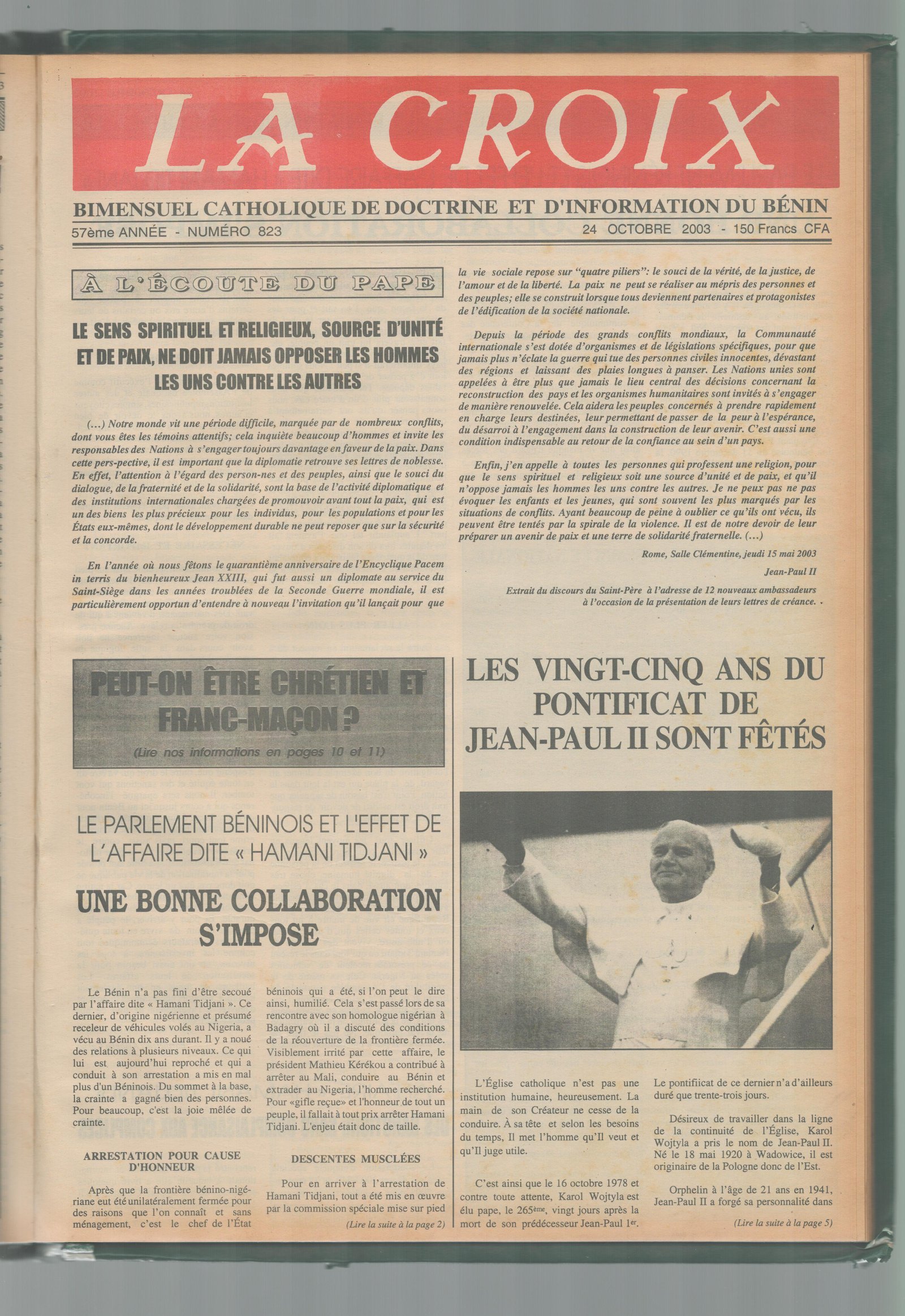 Image de Journal N°823