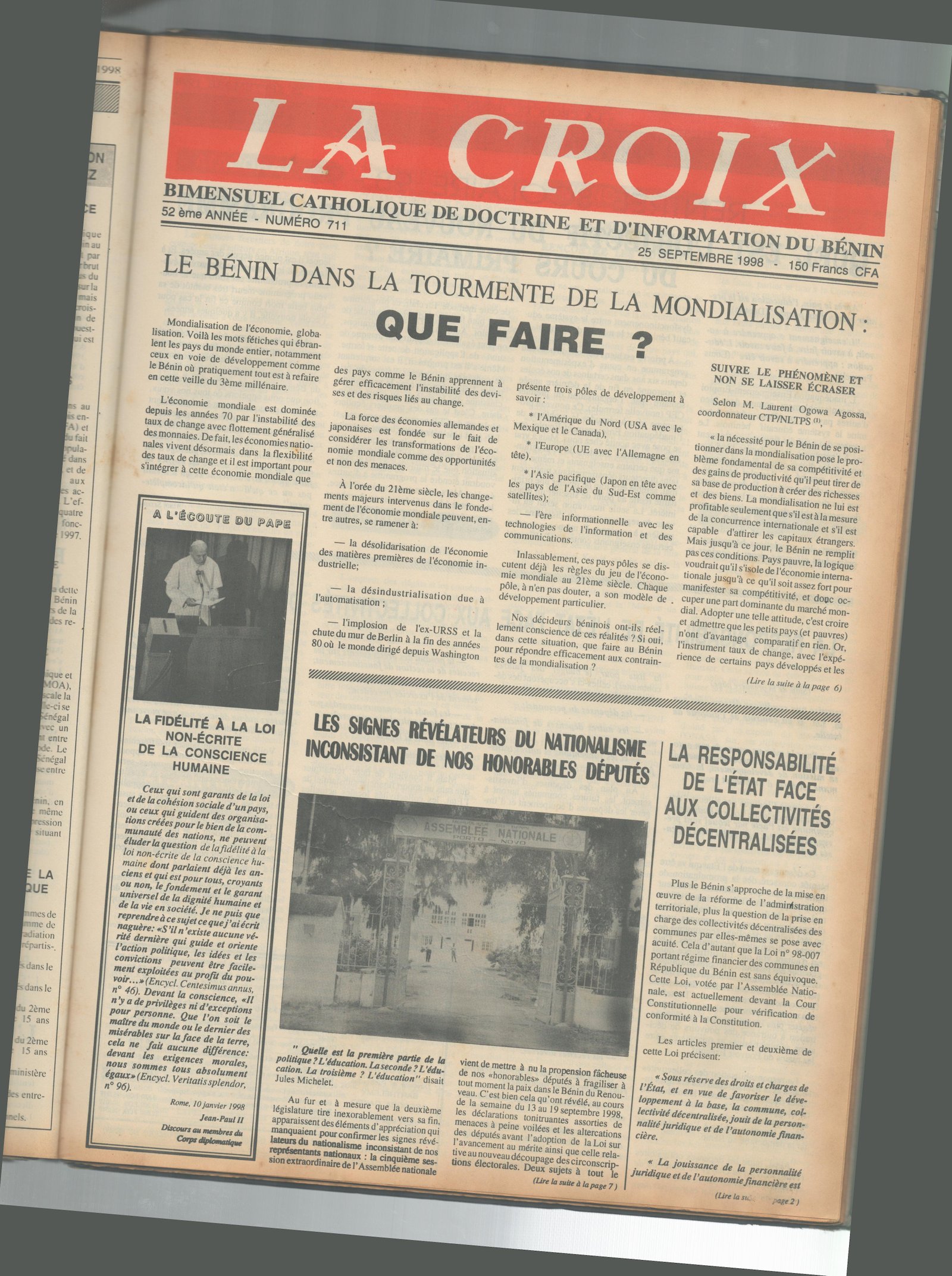 Image de Journal N°711