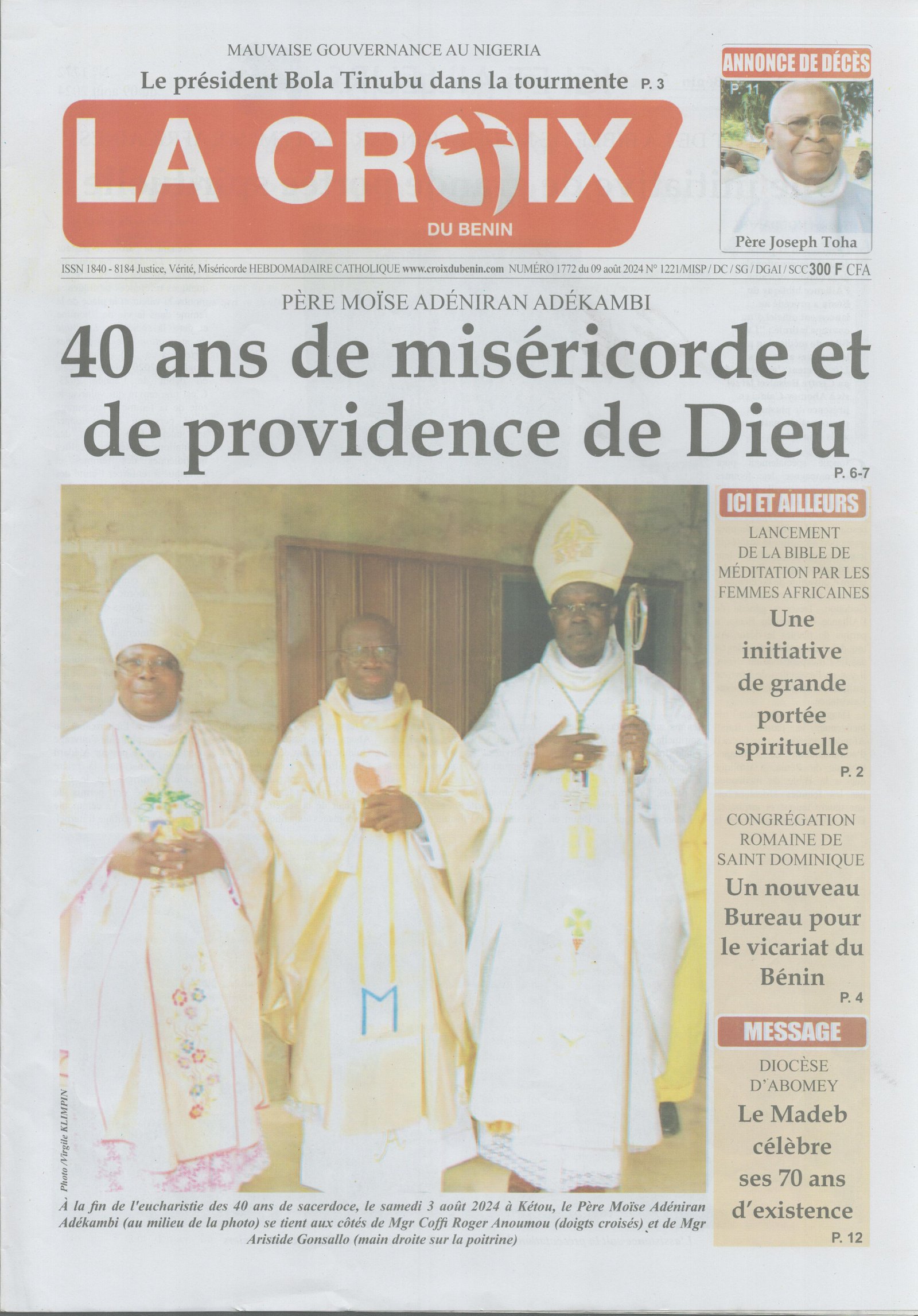 Image de Journal N°1772