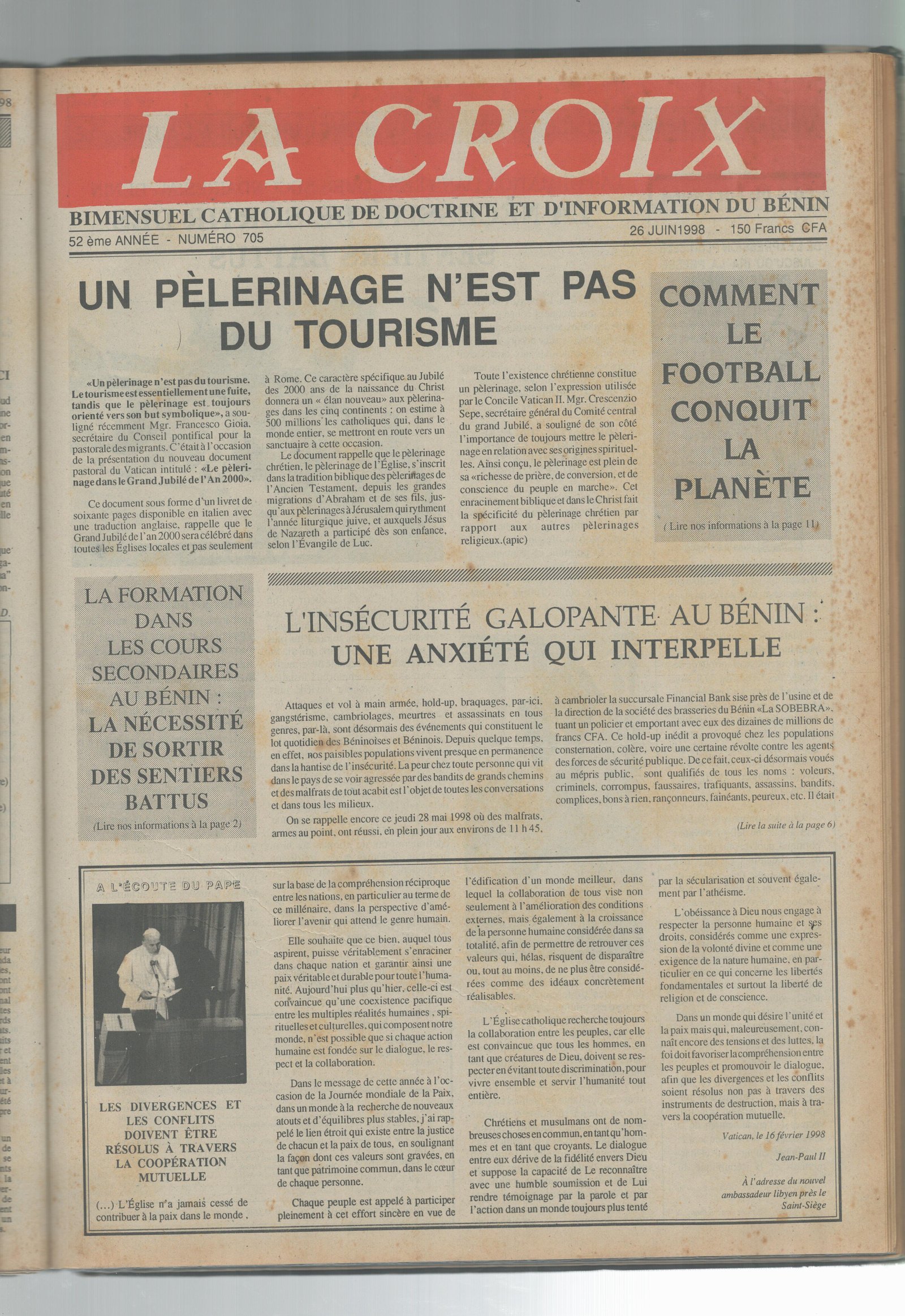 Image de Journal N°705