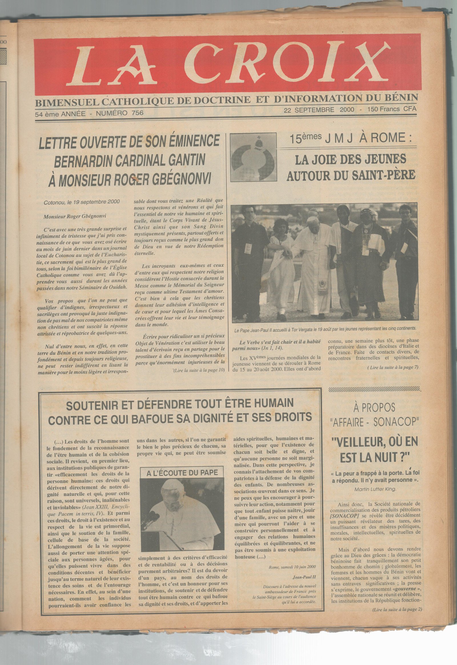 Image de Journal N°756