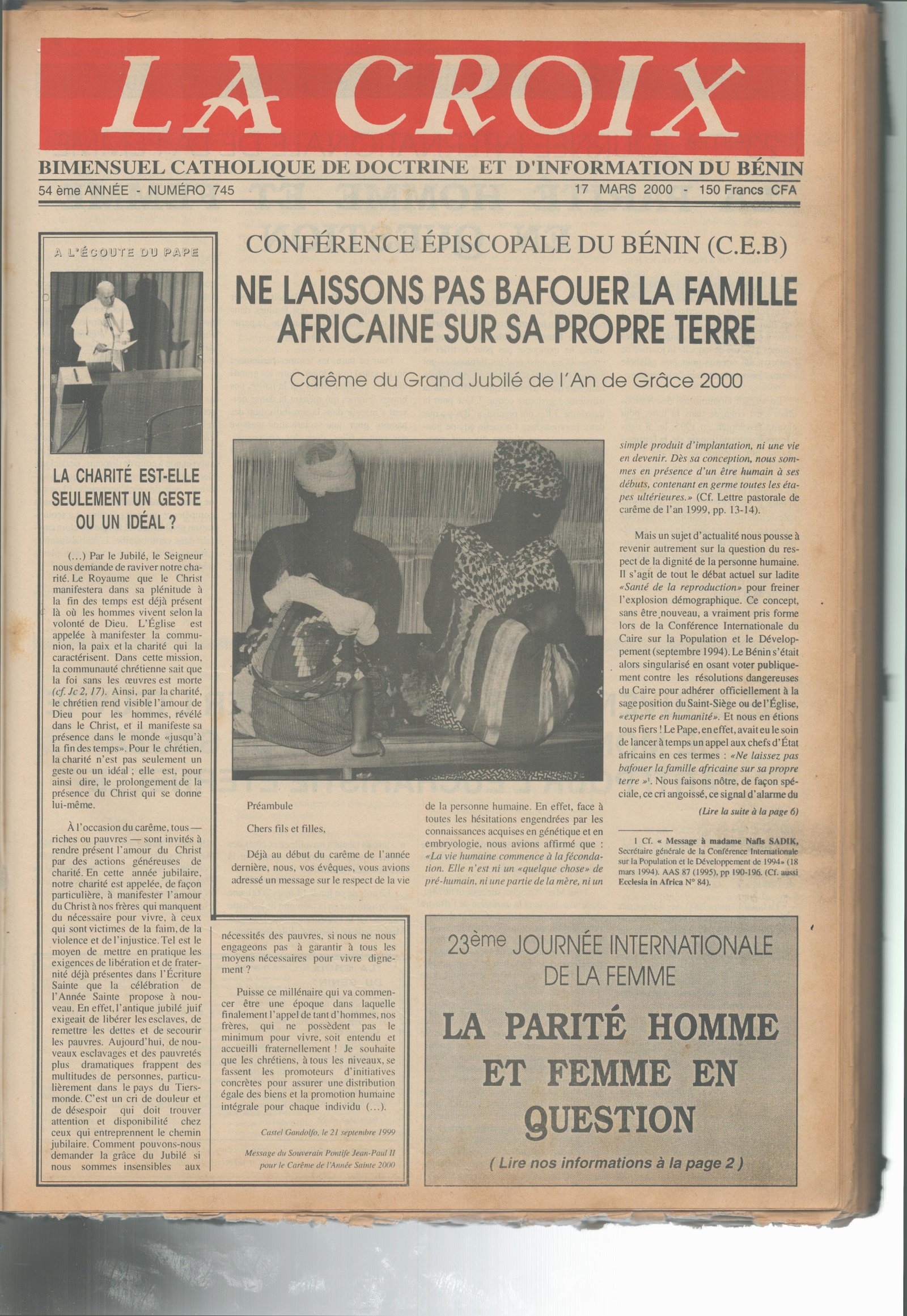 Image de Journal N°745