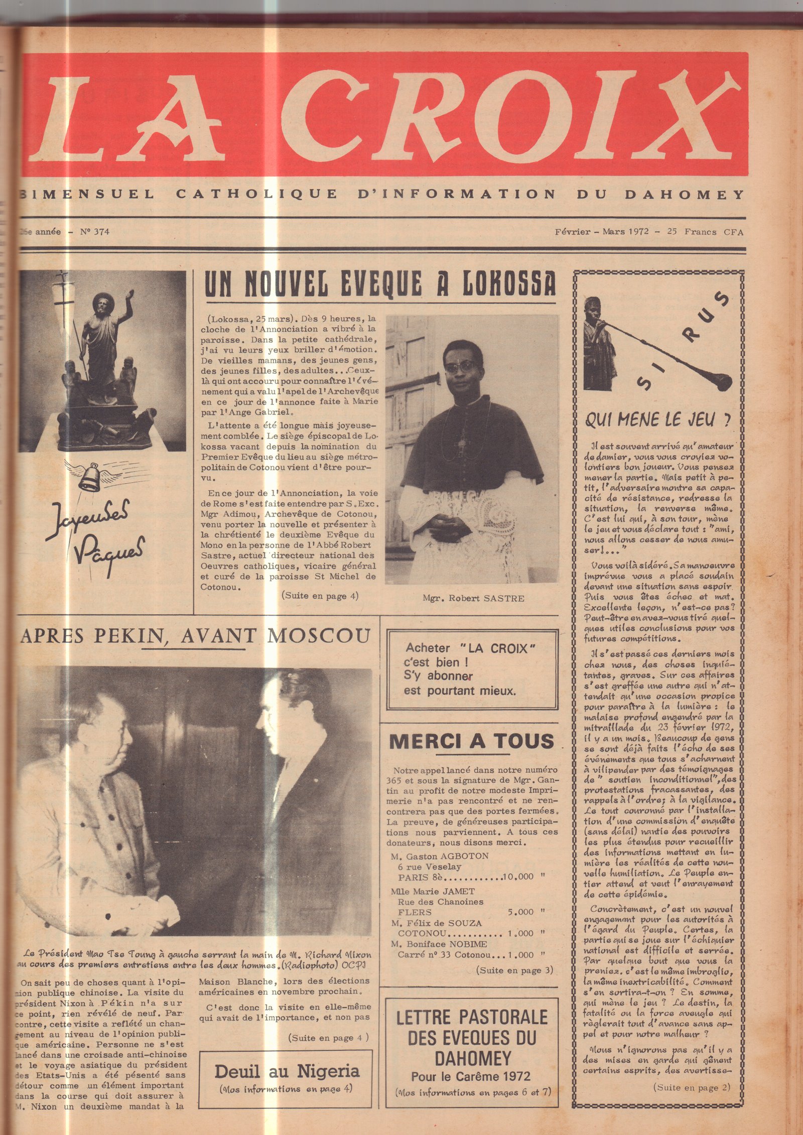 Image de Journal N°374