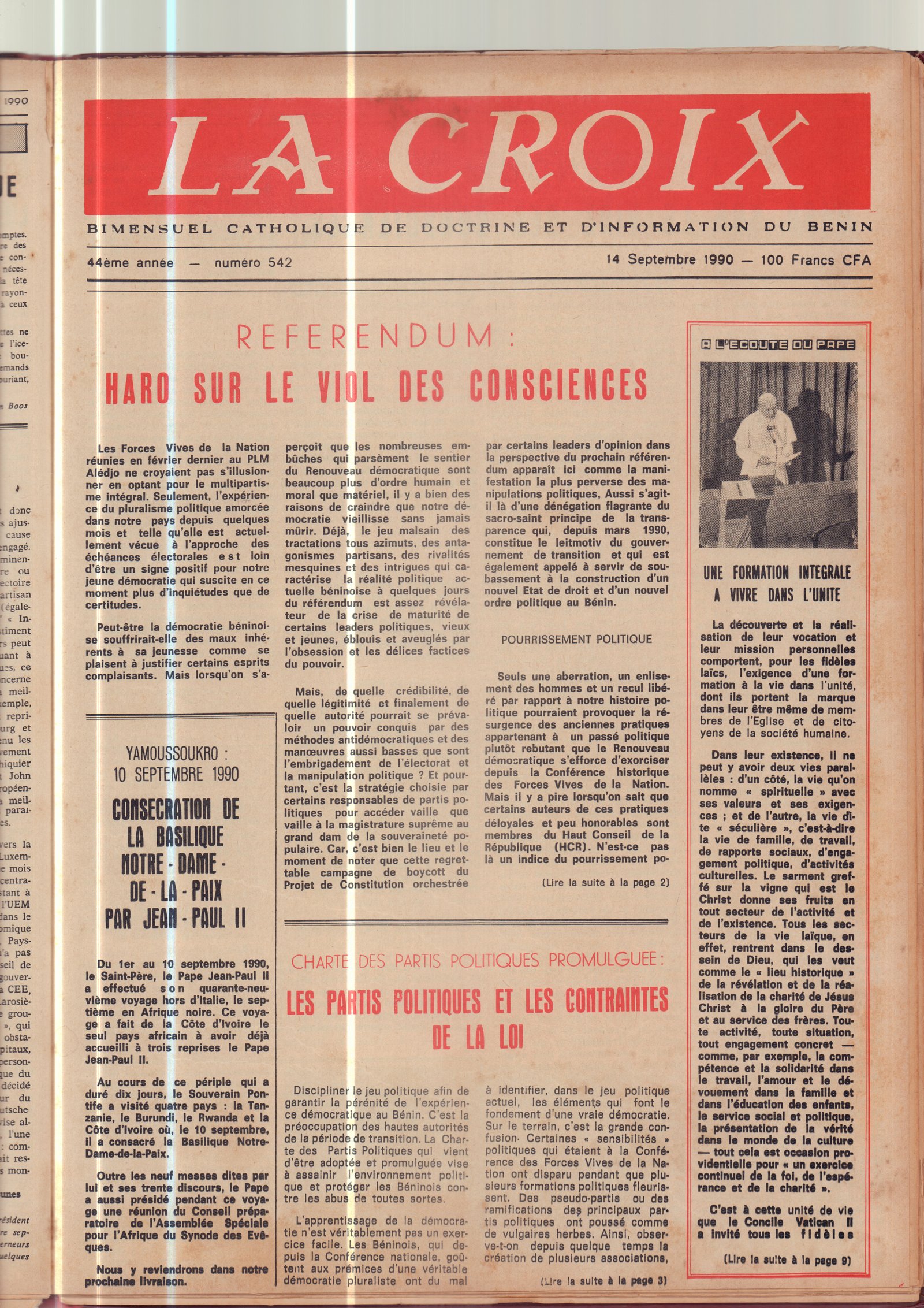 Image de Journal N°542