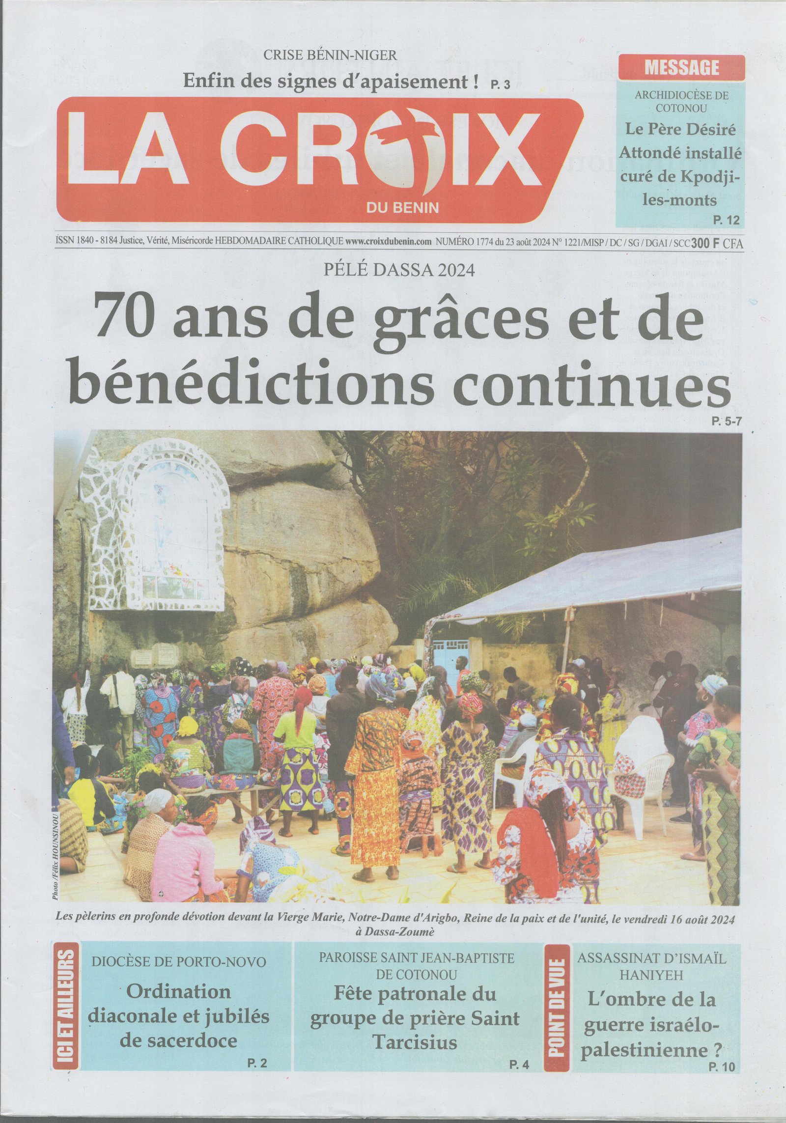 Image de Journal N°1774