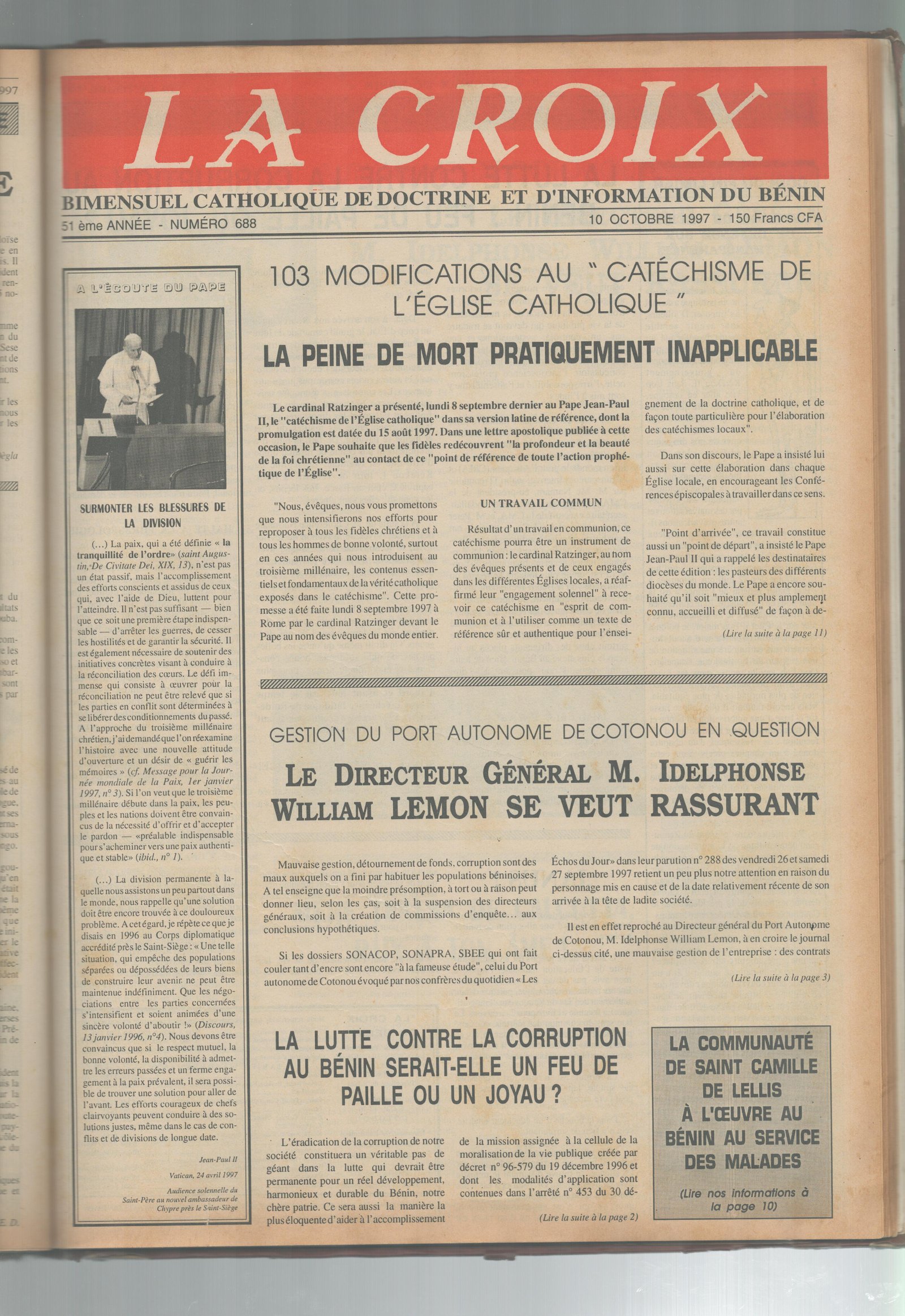 Image de Journal N°688