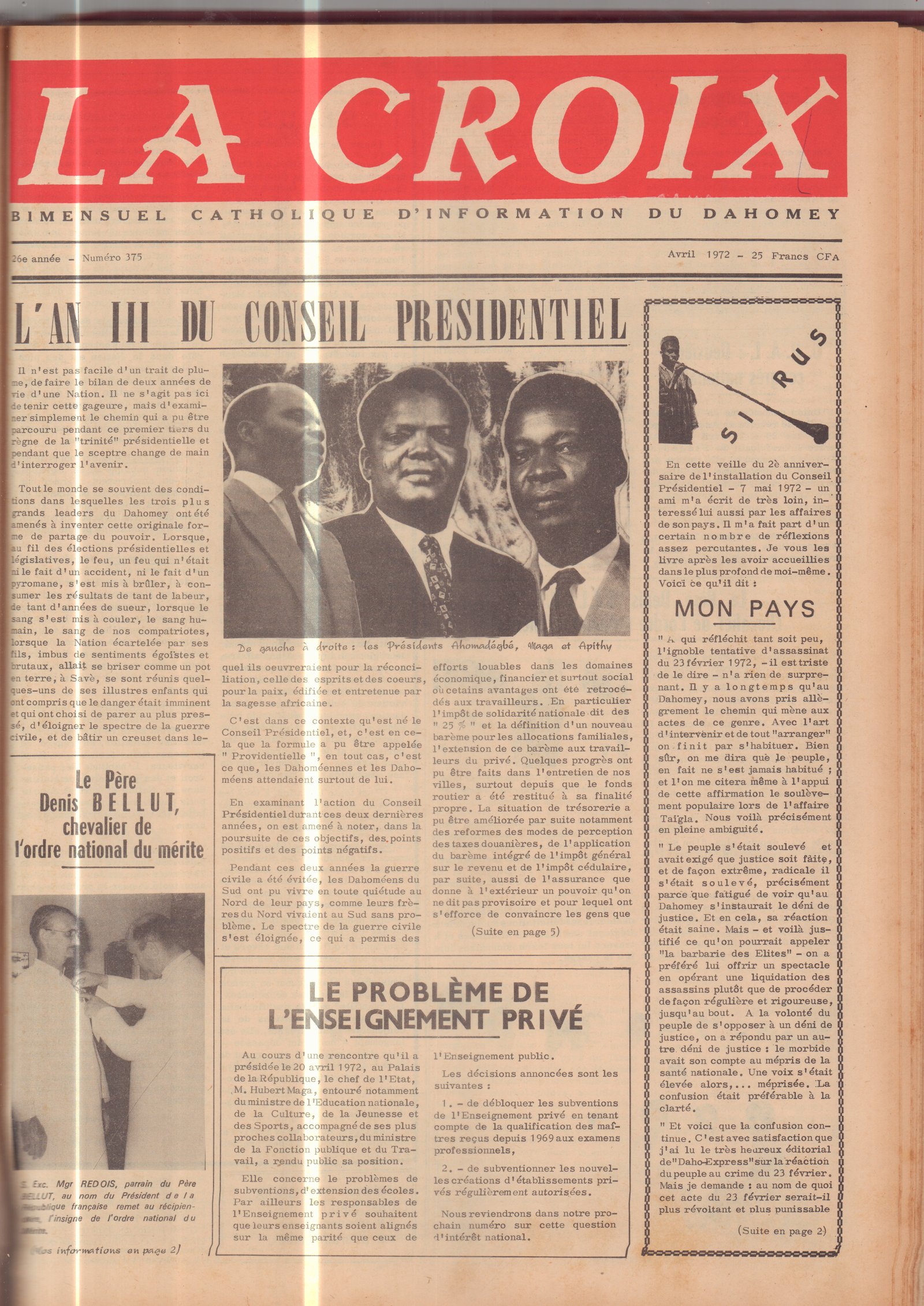 Image de Journal N°375