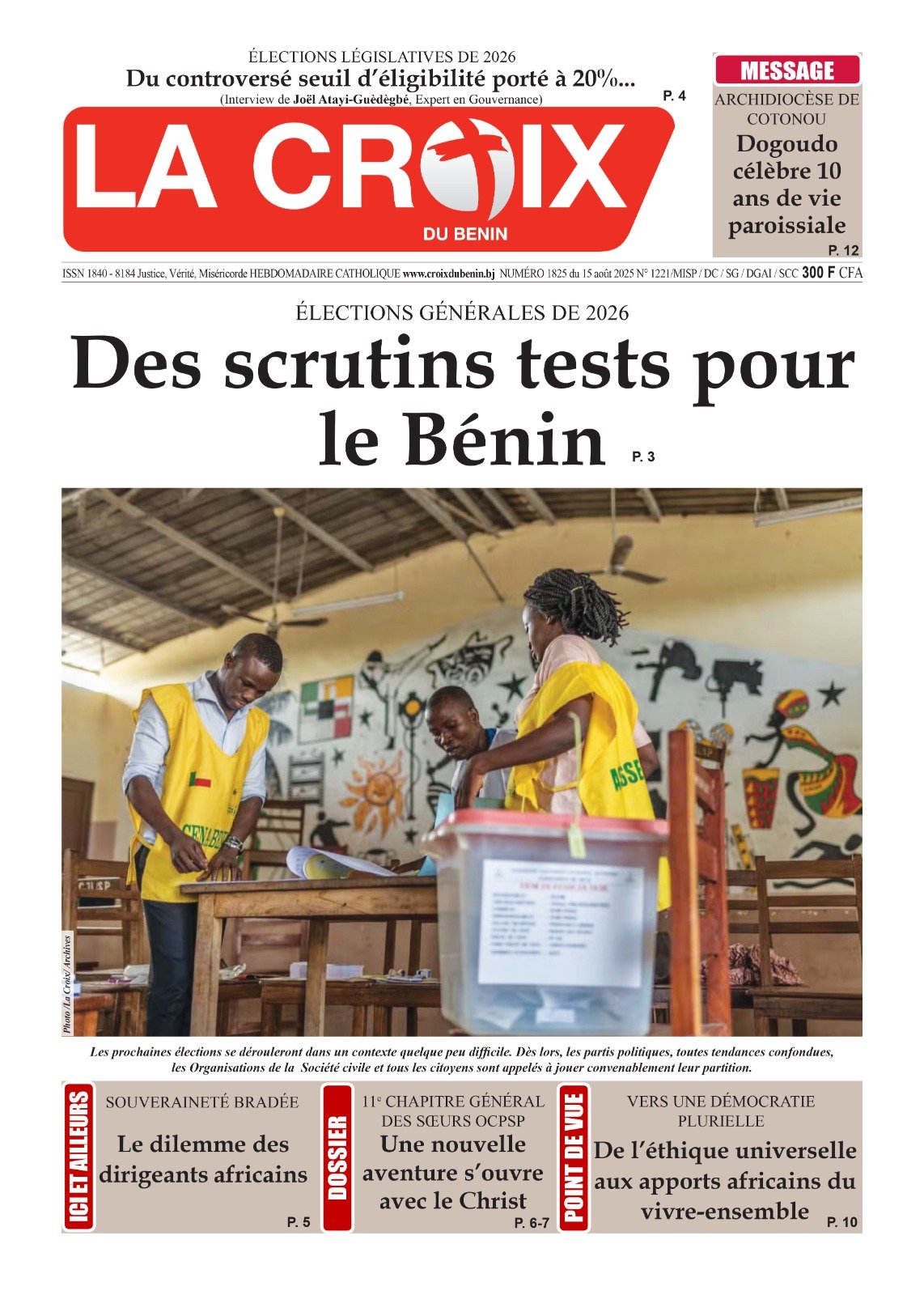 Image de Journal N°1825