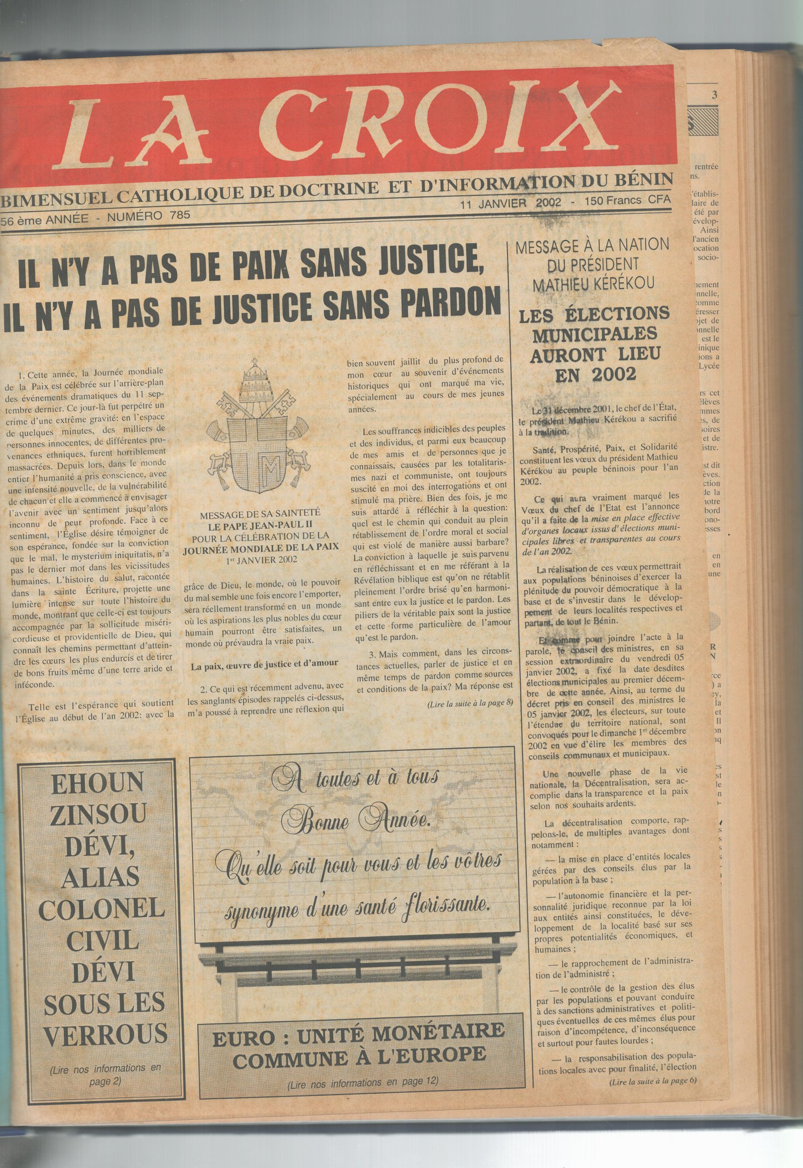 Image de Journal N°785