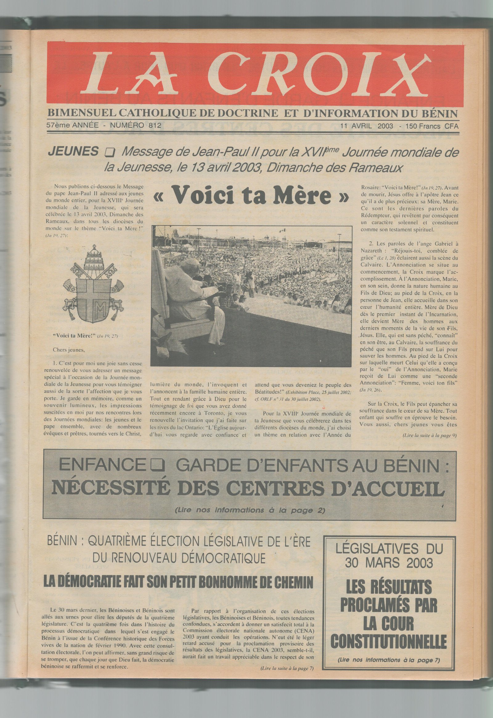 Image de Journal N°812