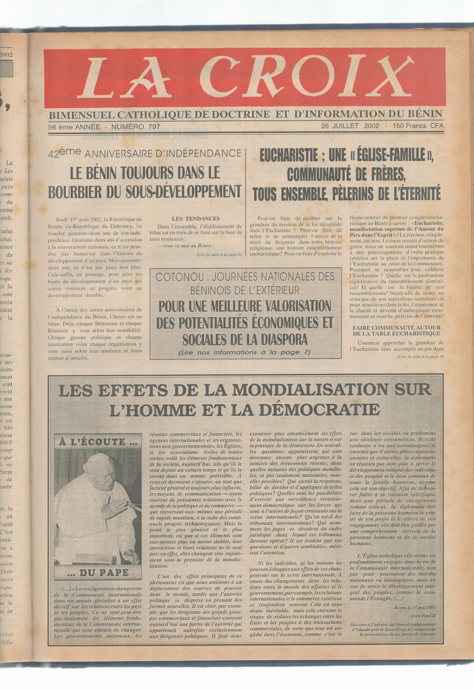 Image de Journal N°797