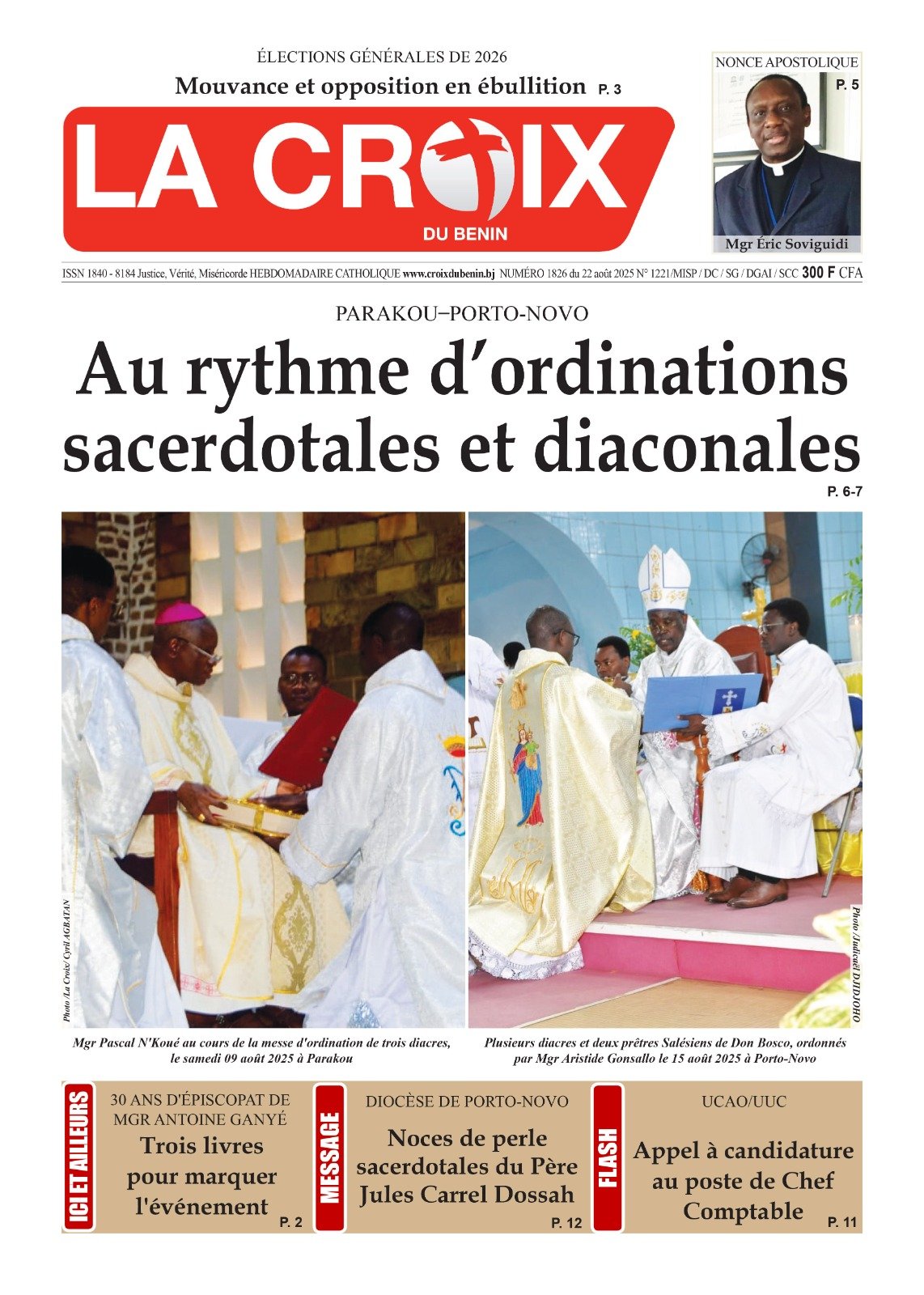 Image de Journal N°1826