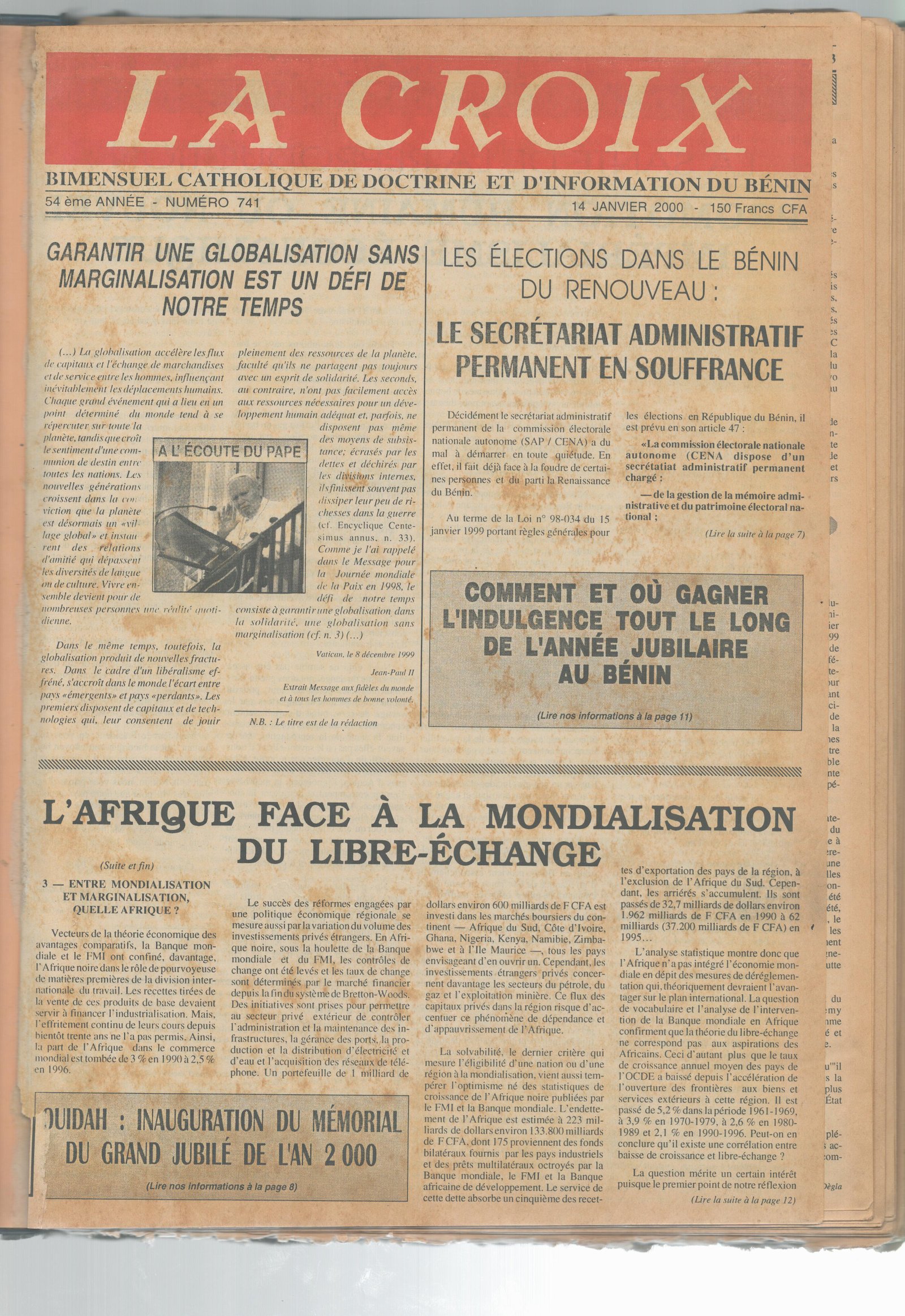 Image de Journal N°741