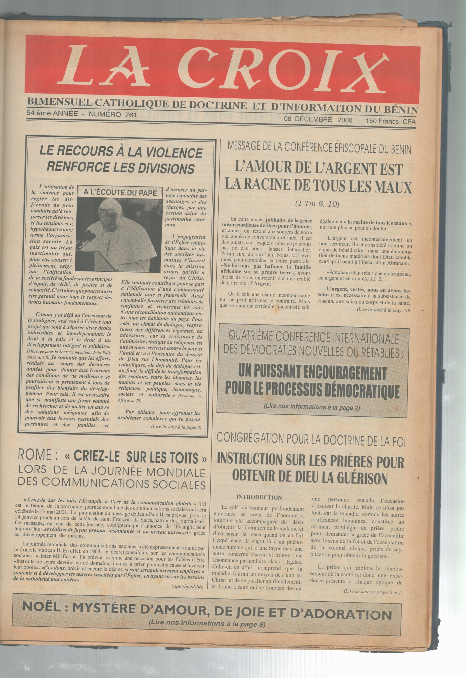 Image de Journal N°761