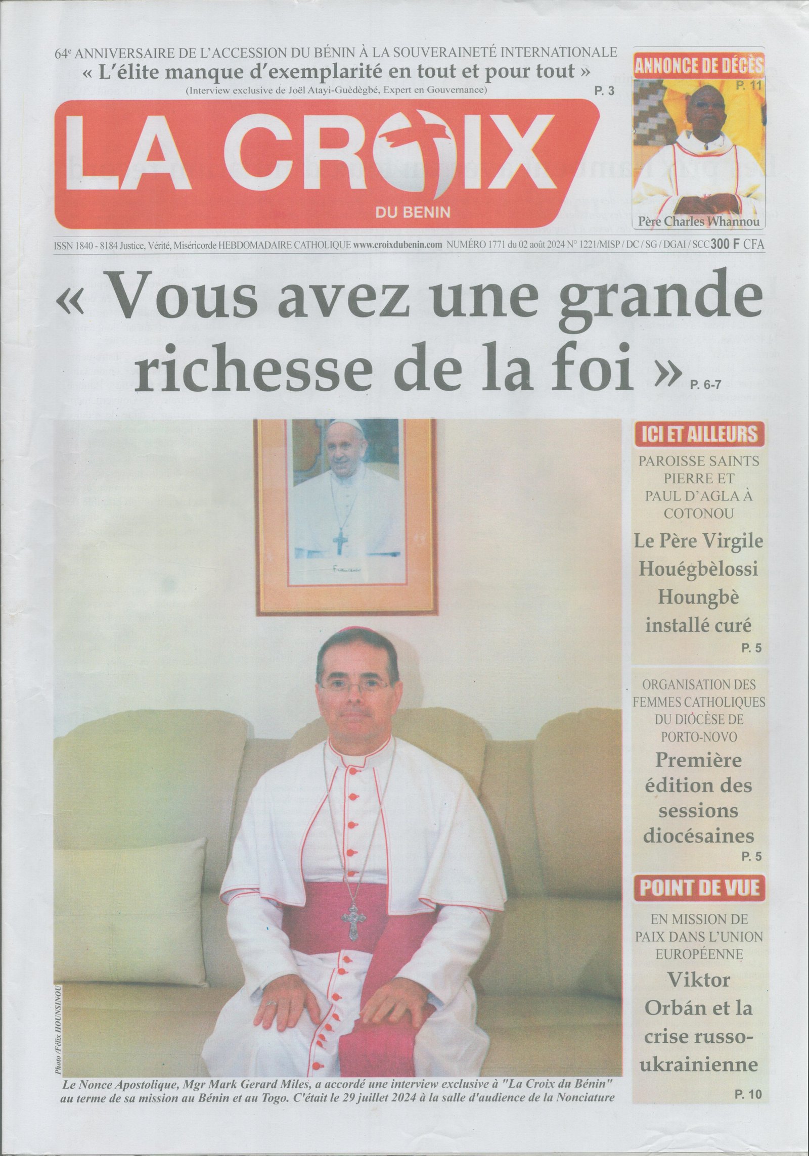 Image de Journal N°1771