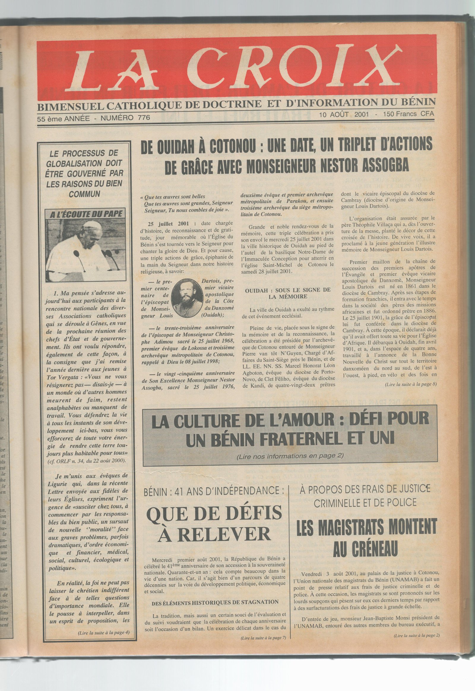 Image de Journal N°776