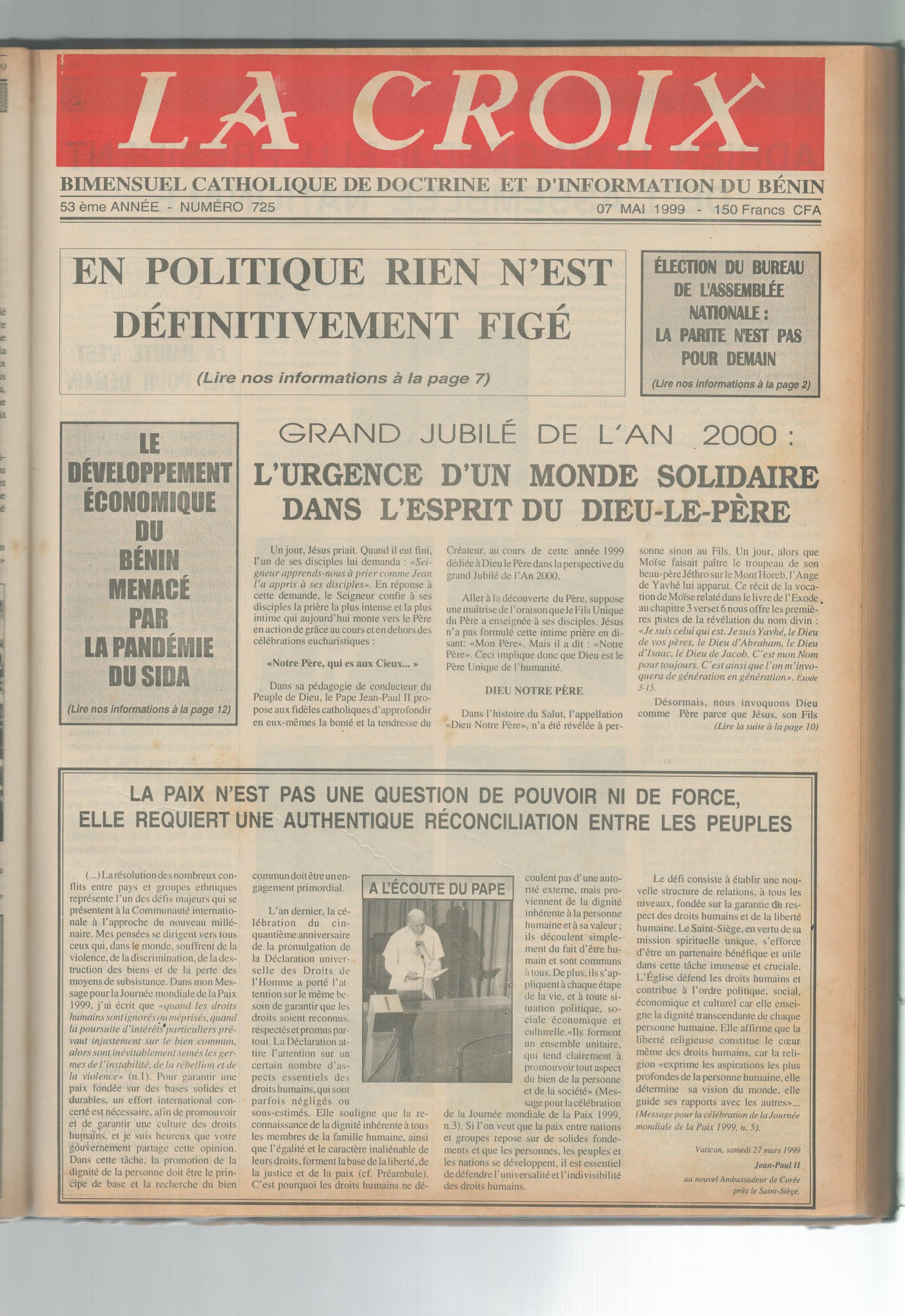 Image de Journal N°725